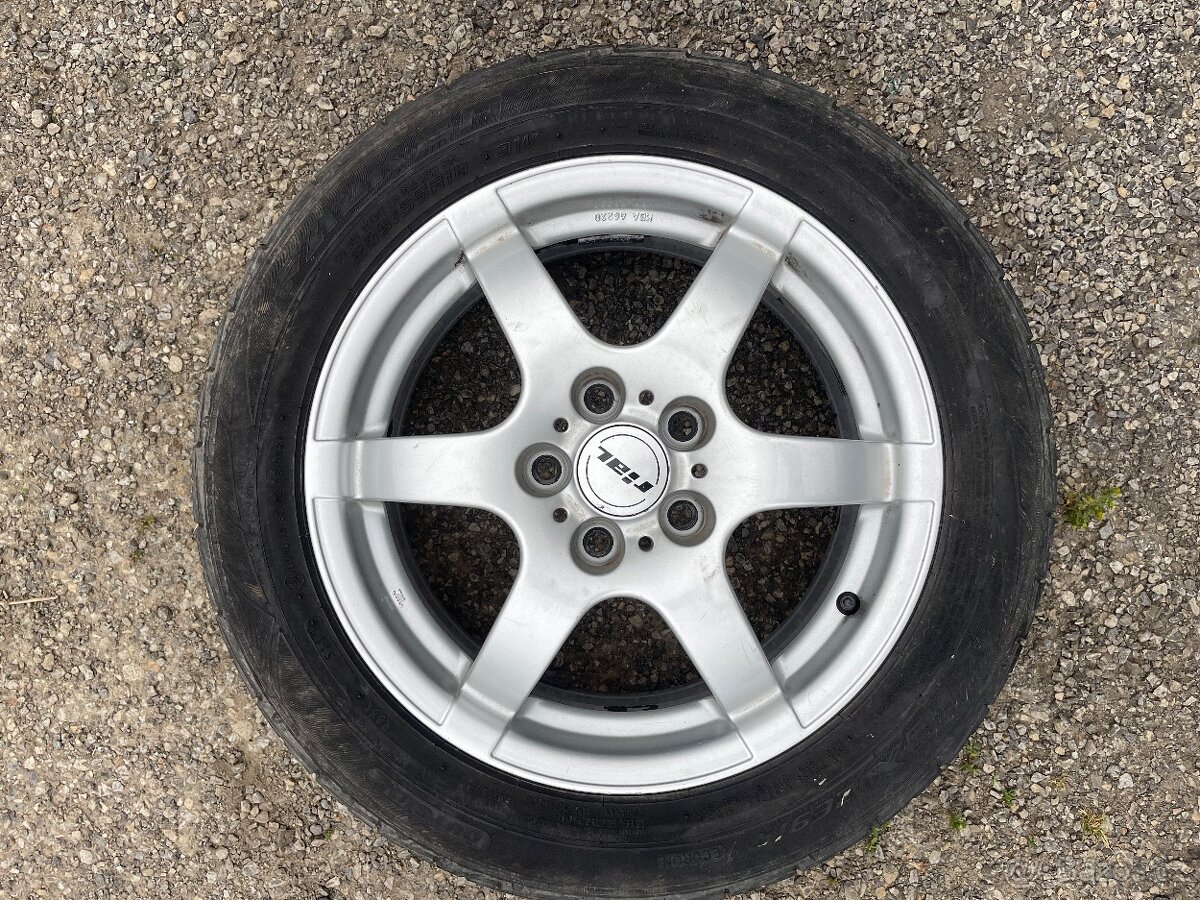 ALU komplet sada RIAL 5x112 205/55R16