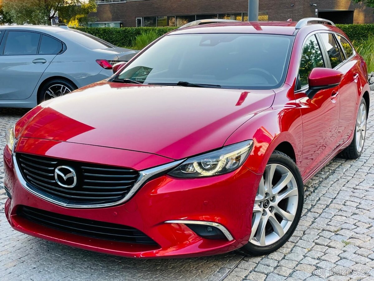 Mazda 6 2.0i AUTOMAT VÝHŘEV 1.MAJITEL TAŽNÉ SERVISKA