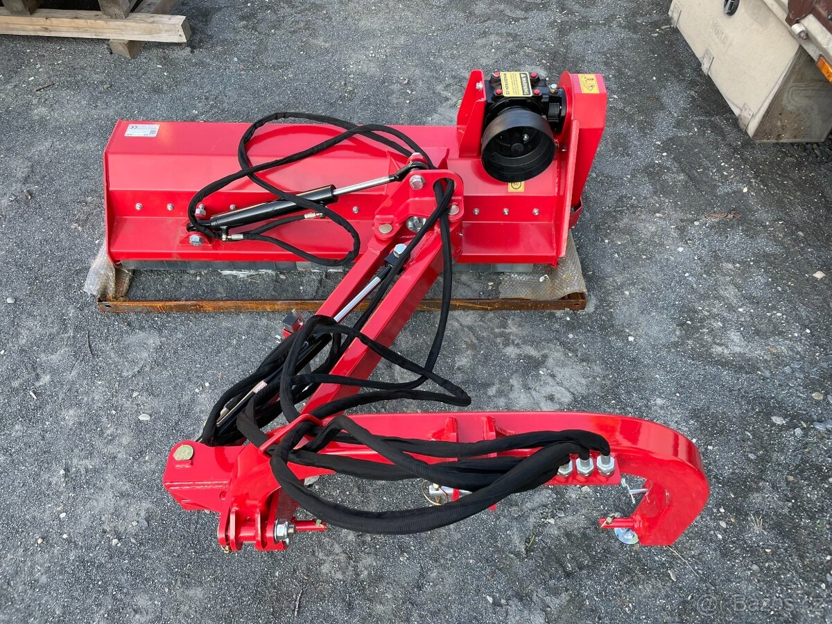 Příkopový mulčovač za traktor