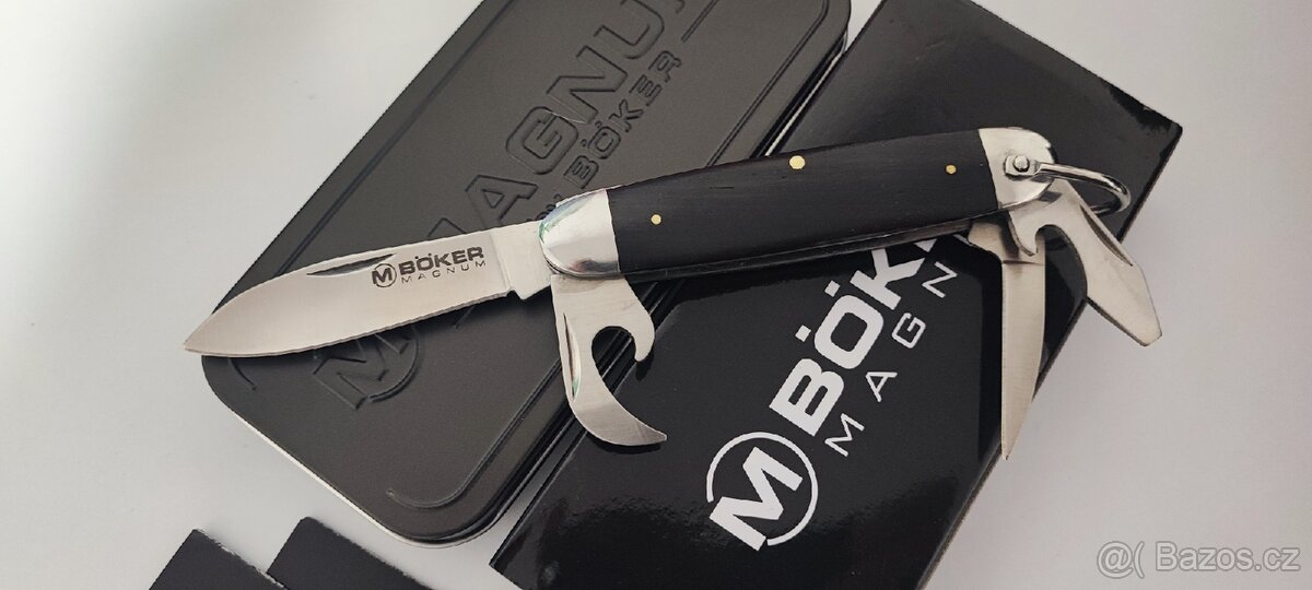 Zavírací nůž Boker Magnum, kompletní balení