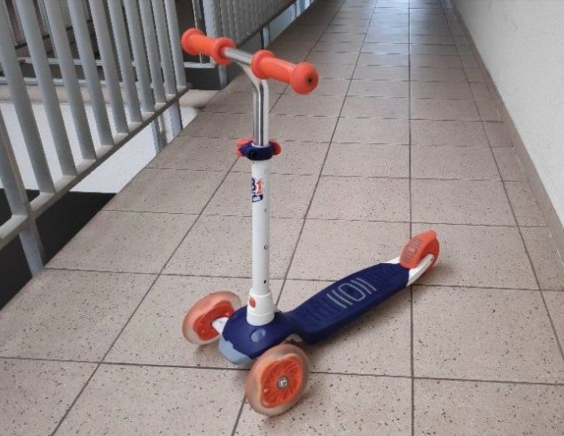 Koloběžka oxelo z decathlonu
