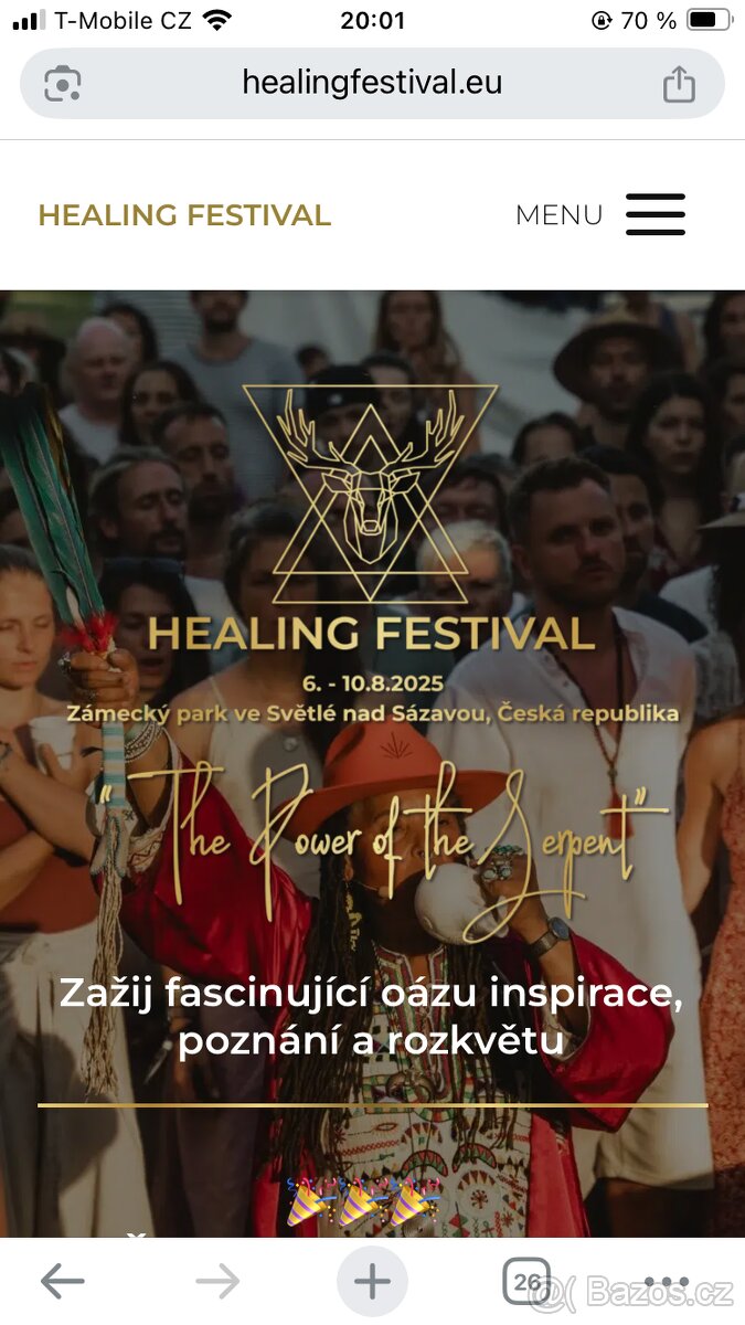 Vstupenky Healing Festival 2025