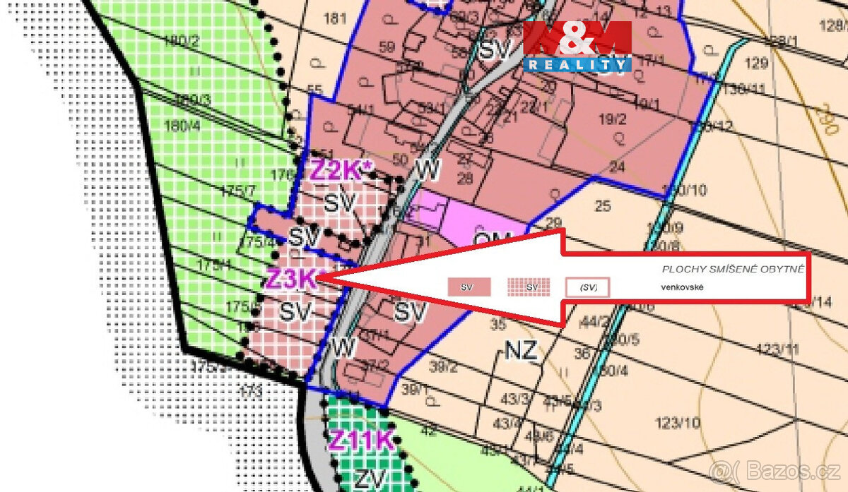 Prodej pozemku, 6470 m², Provodov-Šonov, Kleny