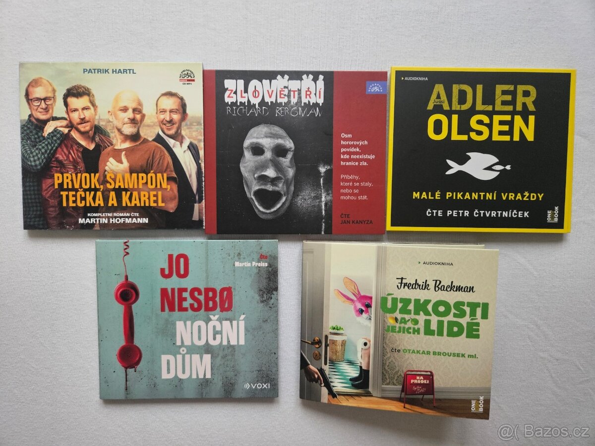 Audioknihy na CD
