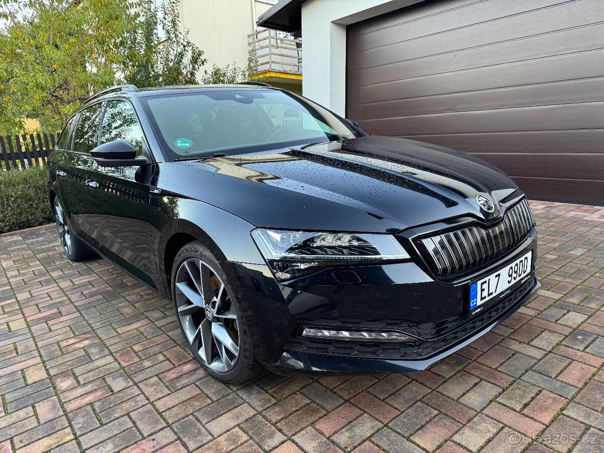 Škoda Superb iV hybrid, 1,4TSi, Sportline, maximální výbava