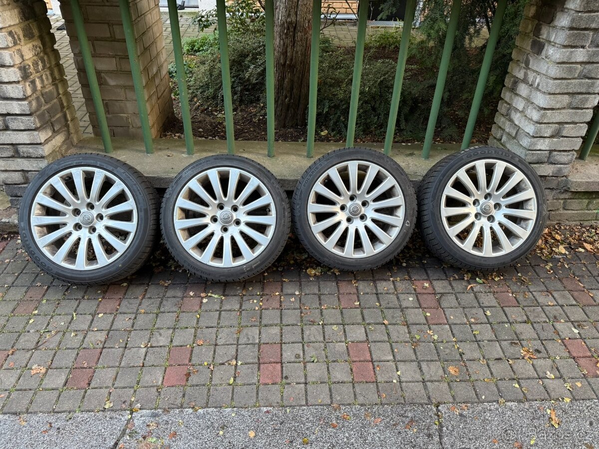 ALU kola Opel Insignia R18, pneu 225/45 ZR18