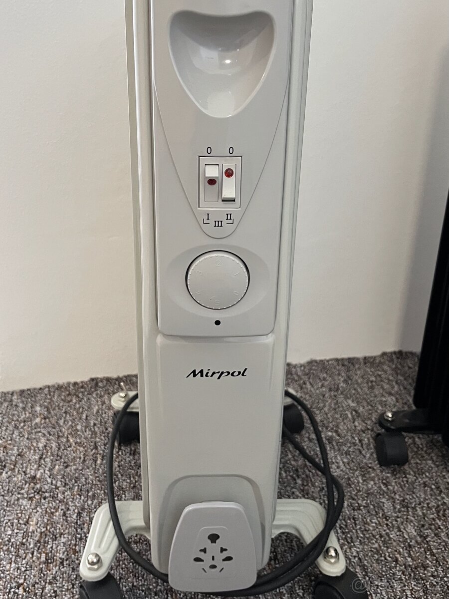 Olejový radiátor Mirpol 1500W