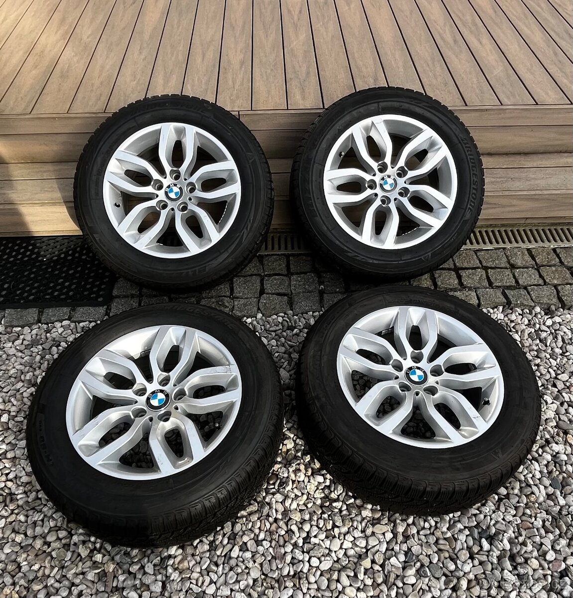 Kola na BMW X3 + zimní pneumatiky