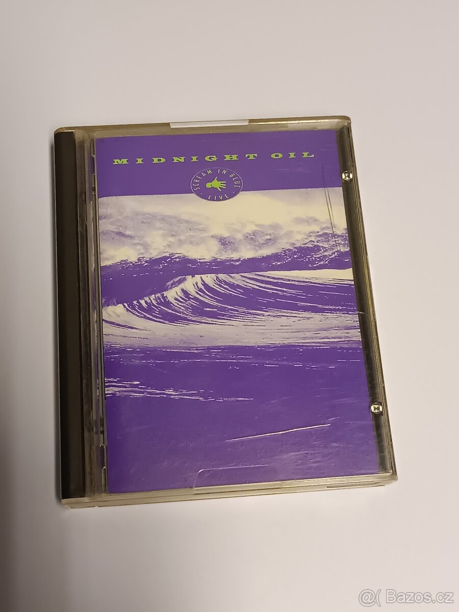 Minidisc - Midnight Oil ‎– Scream In Blue