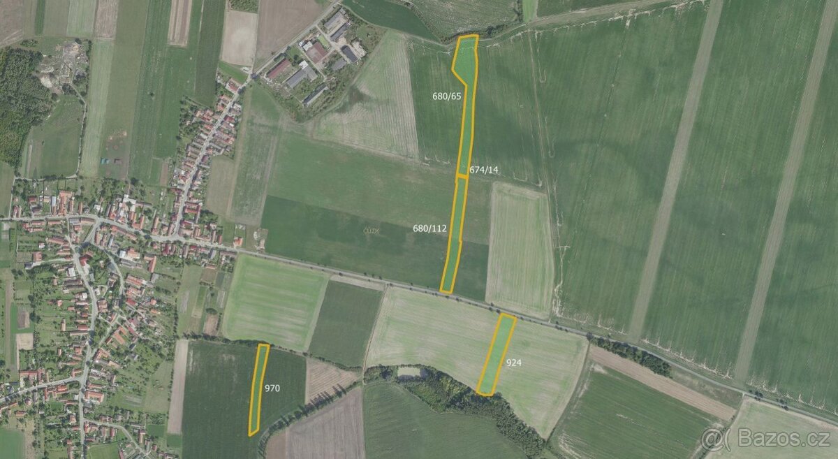 Zemědělská půda, prodej, Městec Králové, Nymburk