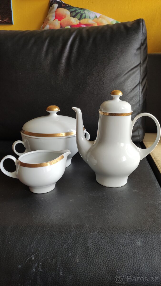 Mísa polévková 1,5 lt + konvice 1,2 lt + konvička