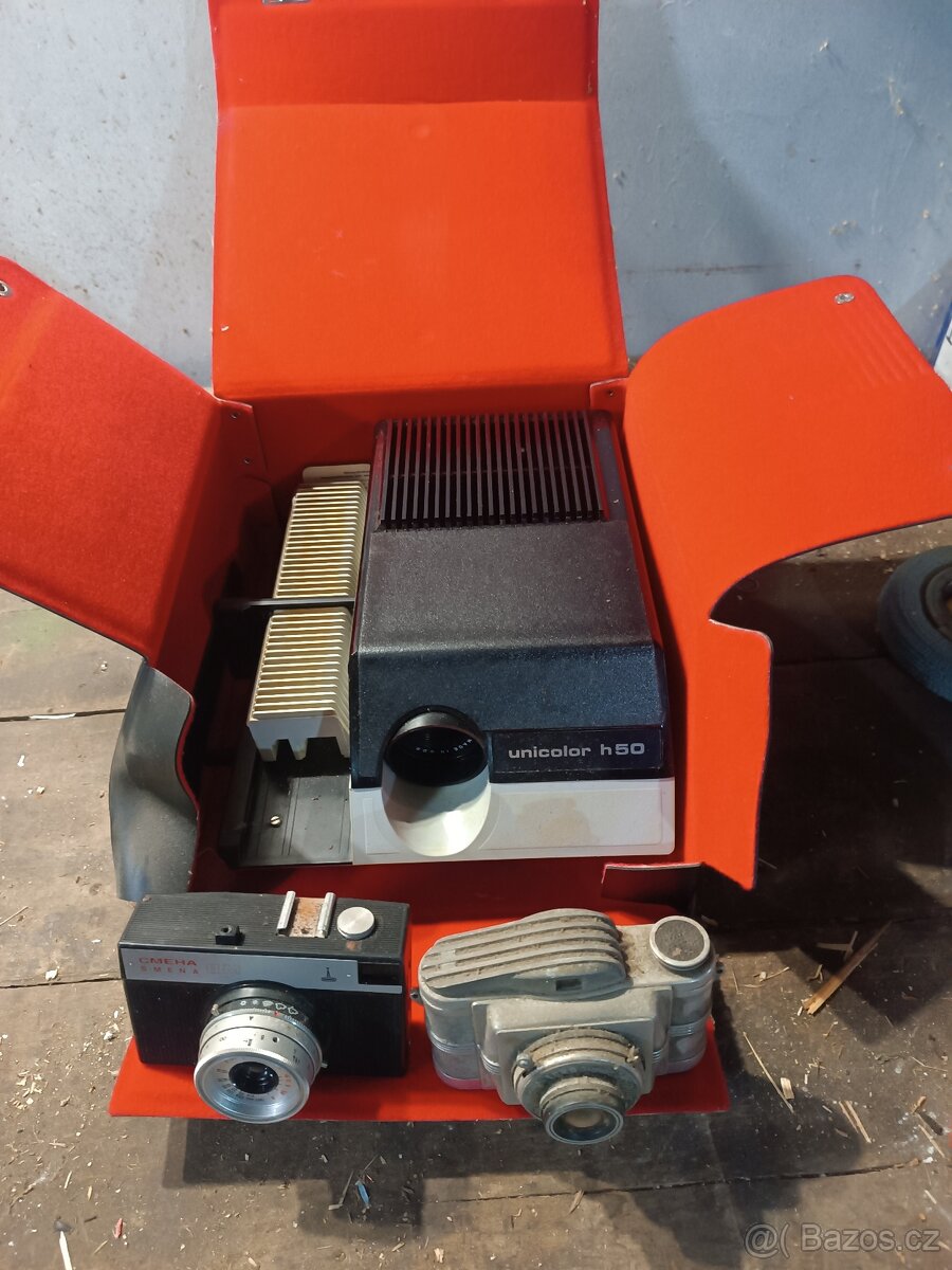 Diapozitiv a fotoaparáty