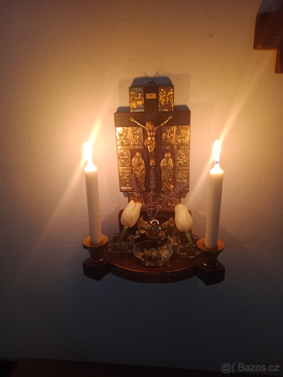 Oltáříček, Křížová cesta a Kalvárie 3. SLEVA  1000Kč