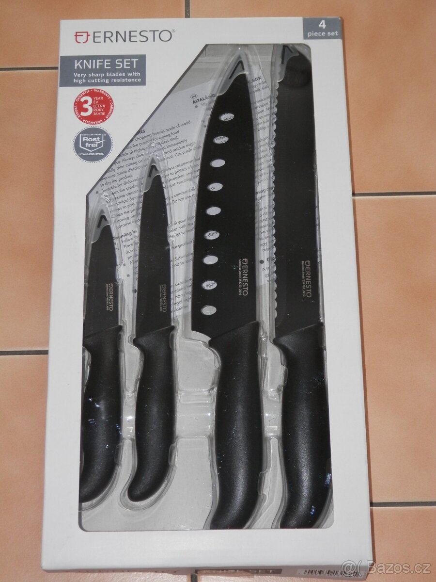 Nový set kuchyňských nožů, viz foto.
