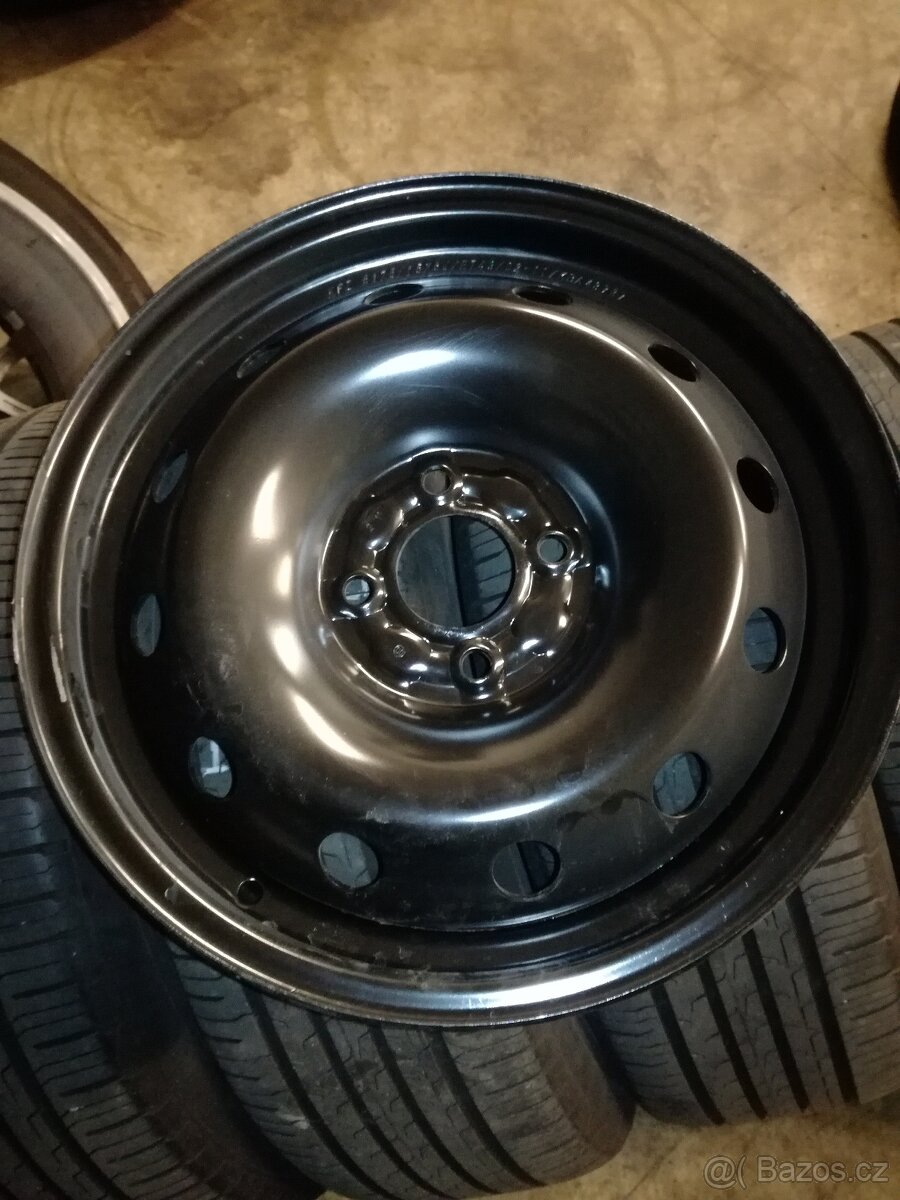 Plechový disk Alcar 6x15 4x100 Renault Dacia 3 ks KFZ 8175