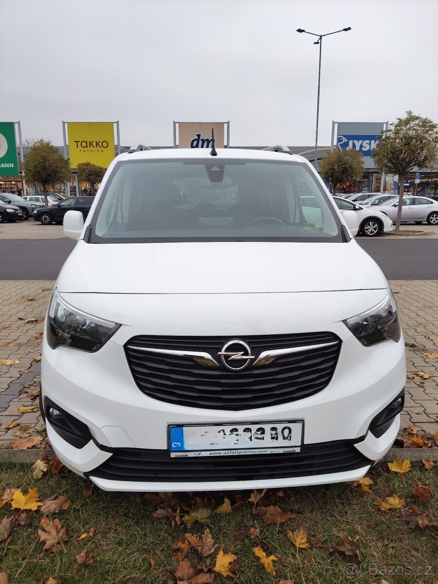 Opel Combo 1,5 nafta 96kW, 66000km, rv.2019, 7míst