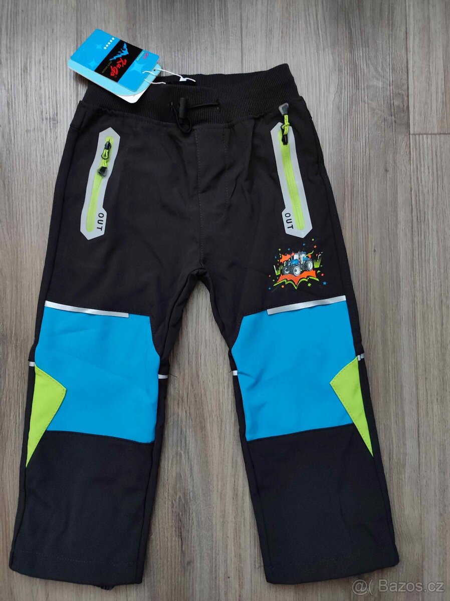 Softshellové jarní kalhoty Kugo nové