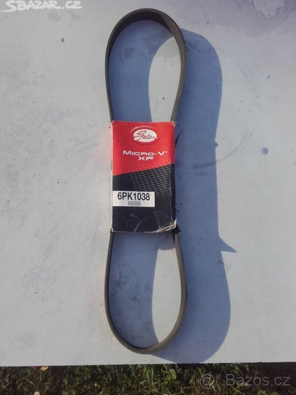 Drážkový řemen 6PK1038