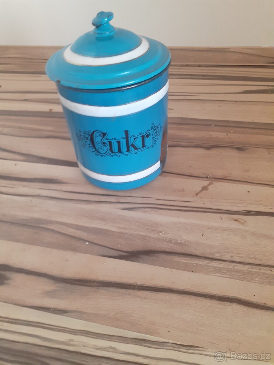 Starožitné  modré  věci na chalupu