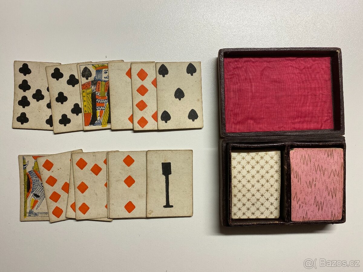 Sběratel nabízí staré karty