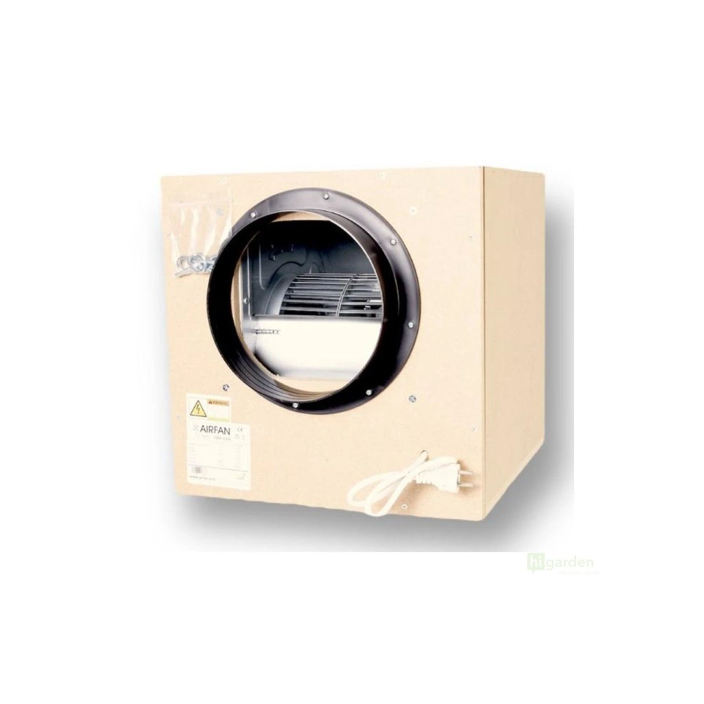 Zaboxový  ventilátor typu ulita , na 4200 m3, a  3800m3