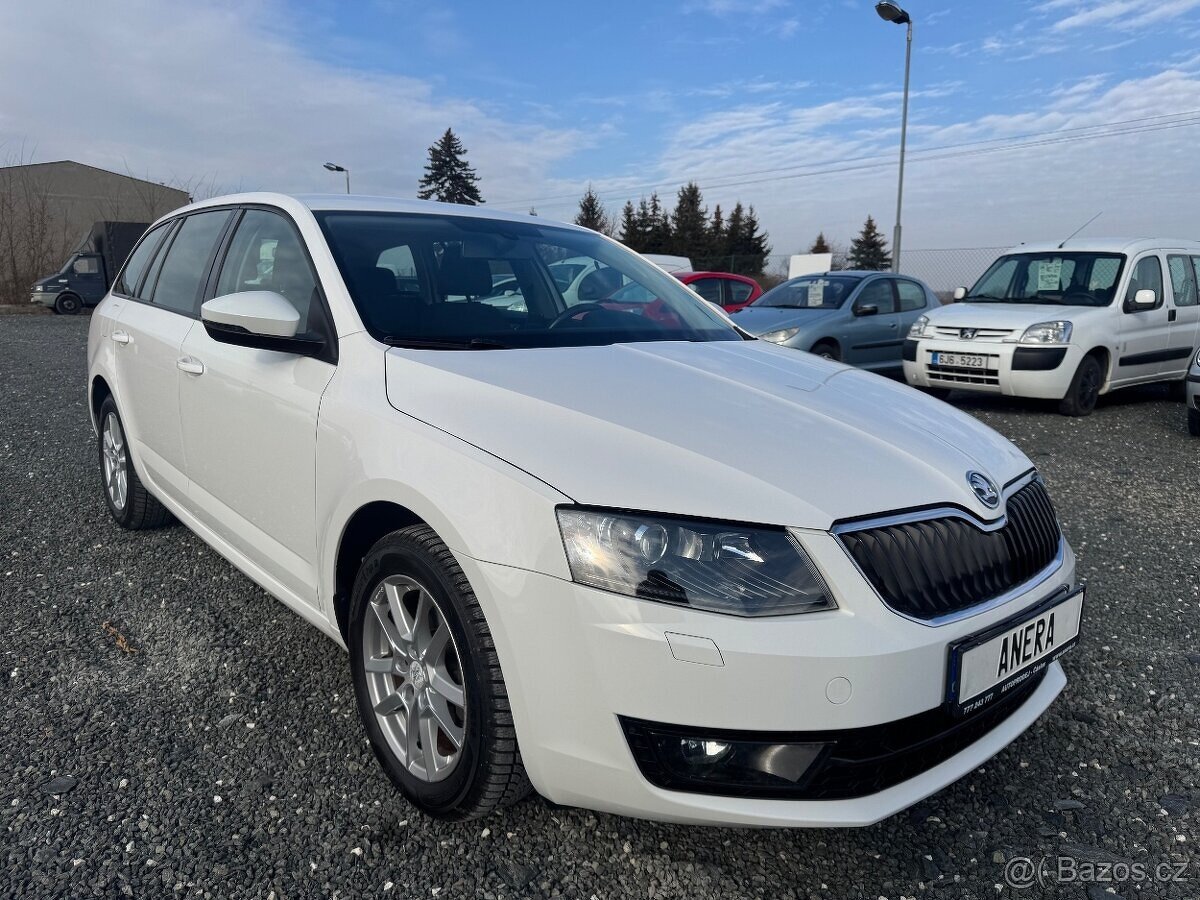 Škoda Octavia III 1.6 TDi,77 kW,2014, 1.Majitel,ČR, DPH