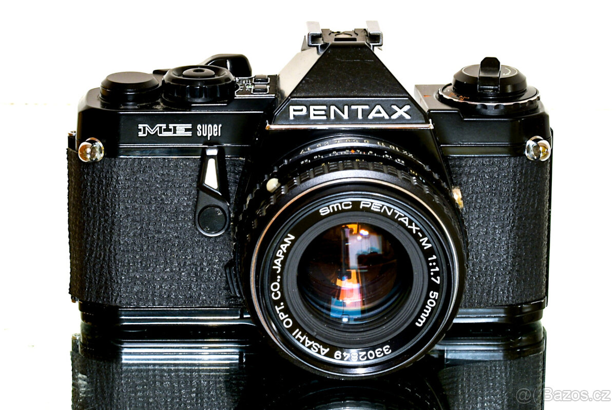 Pentax ME Super + SMC 1,7/50mm Black TOP STAV
