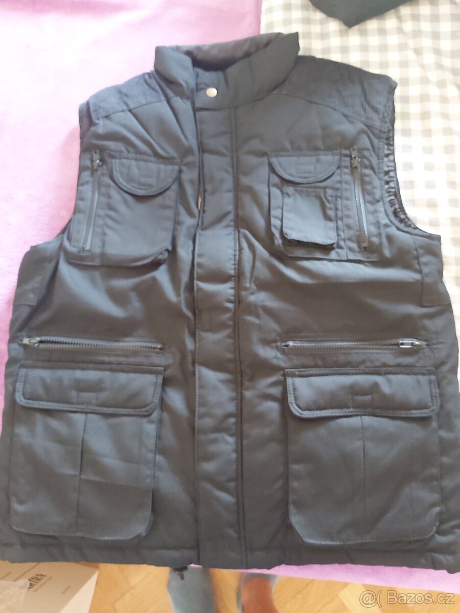 ARDON DANNY / Pánská vesta - černá M