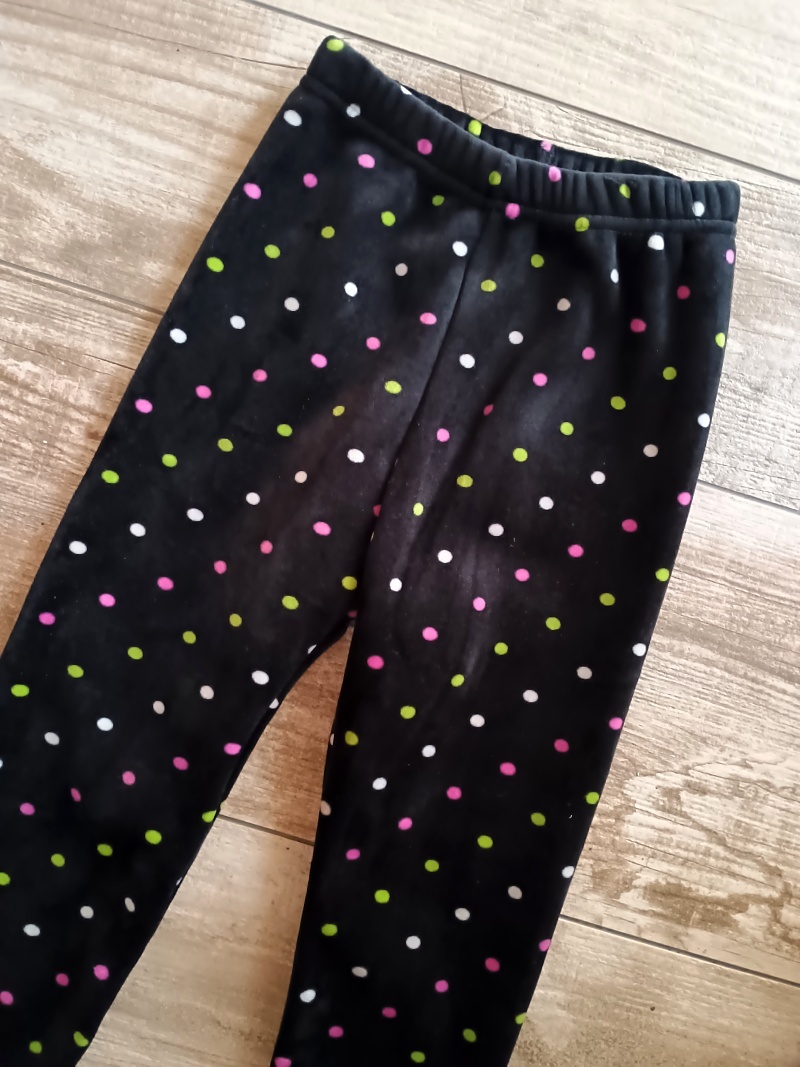 Nenošené zateplené legíny, vel.128