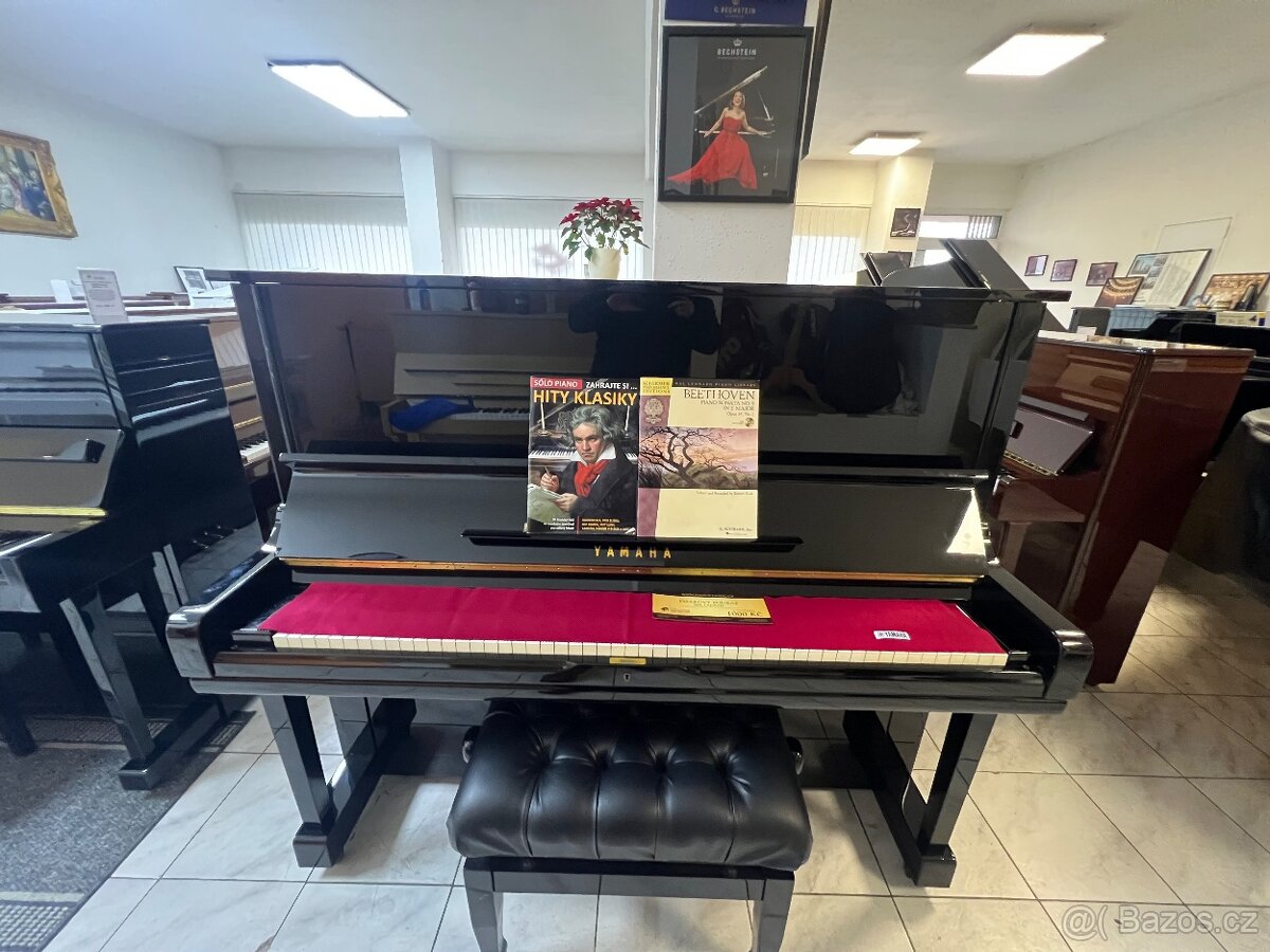 Koncertní pianino Yamaha U3 se zárukou 5 let, doprava