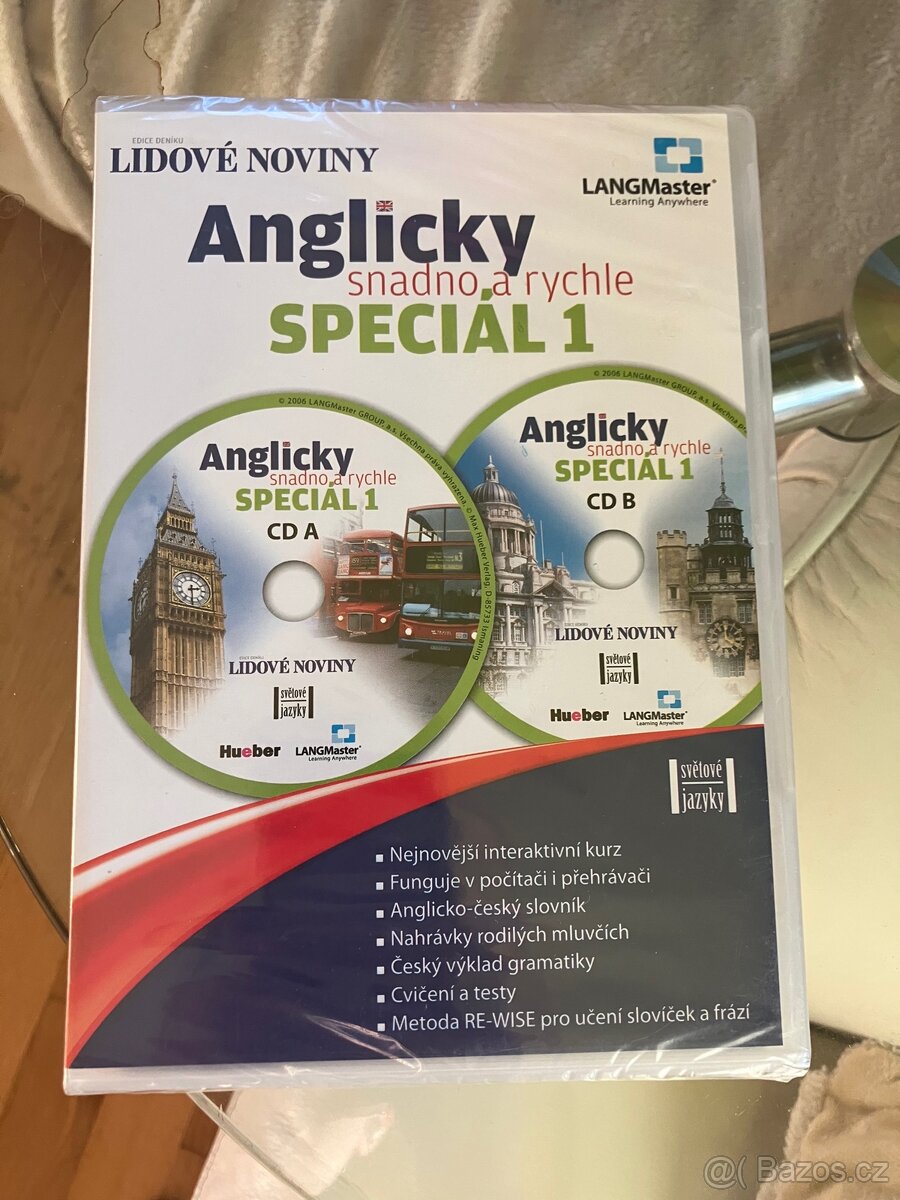 2 CD s angličtinou