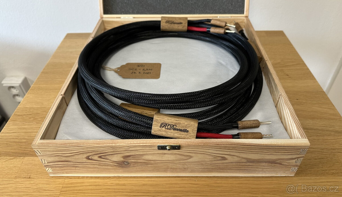 RD Acoustic SC2 - reproduktorový kabel, set v délce 2 x 2,5m