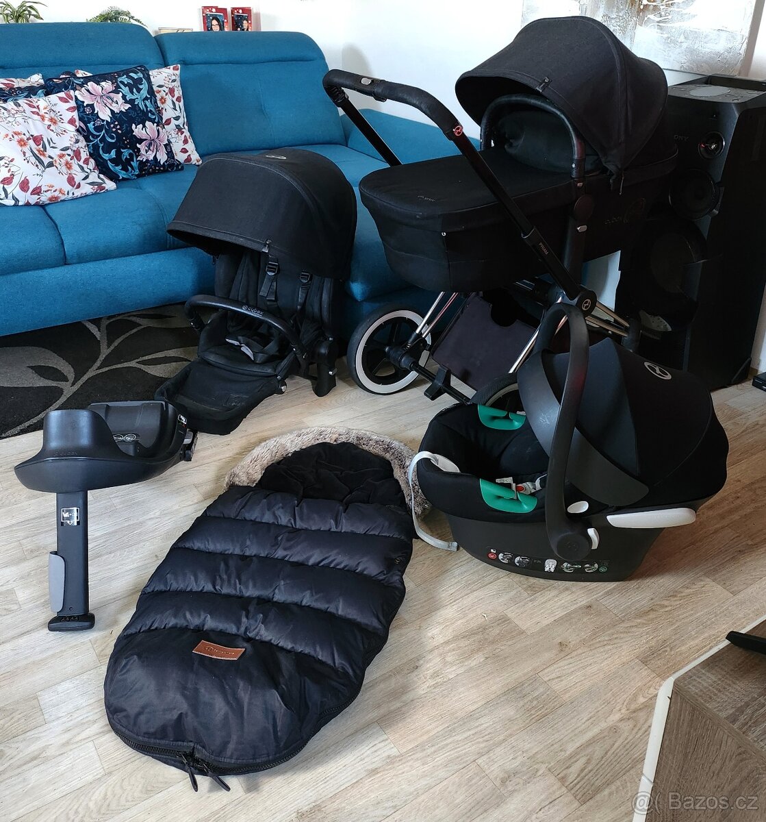 Cybex Priam Starbucks Black, 3v1 komplet