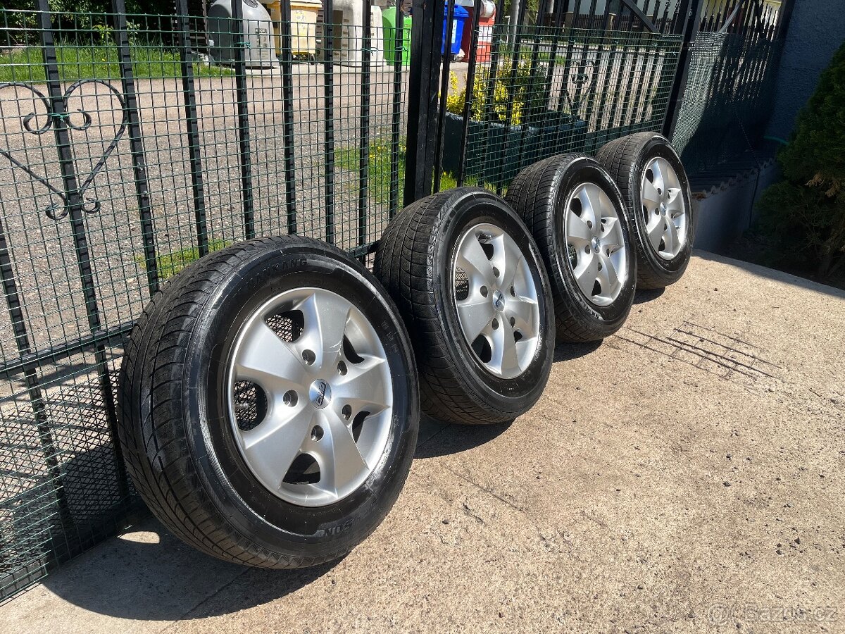 alu 5x160 Ford transit 215/65 r16