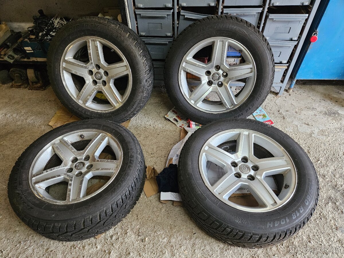Disky + zimní pneu Chrysler 300 c