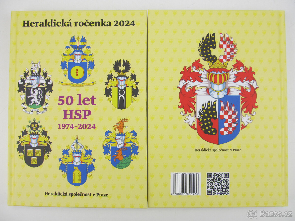 HERALDICKÁ ROČENKA 2024 - heraldika erby znaky šlechta