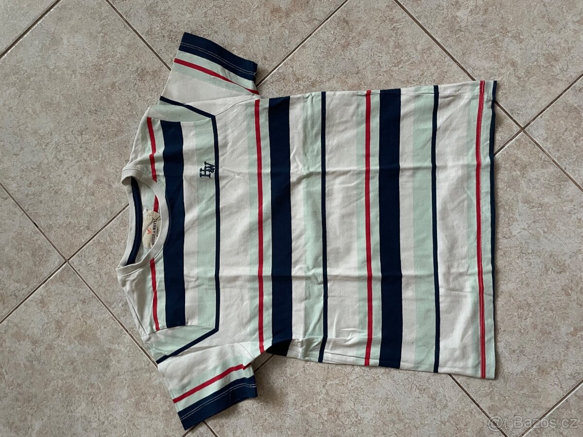 Triko Lindex Holly&White vel.134/140
