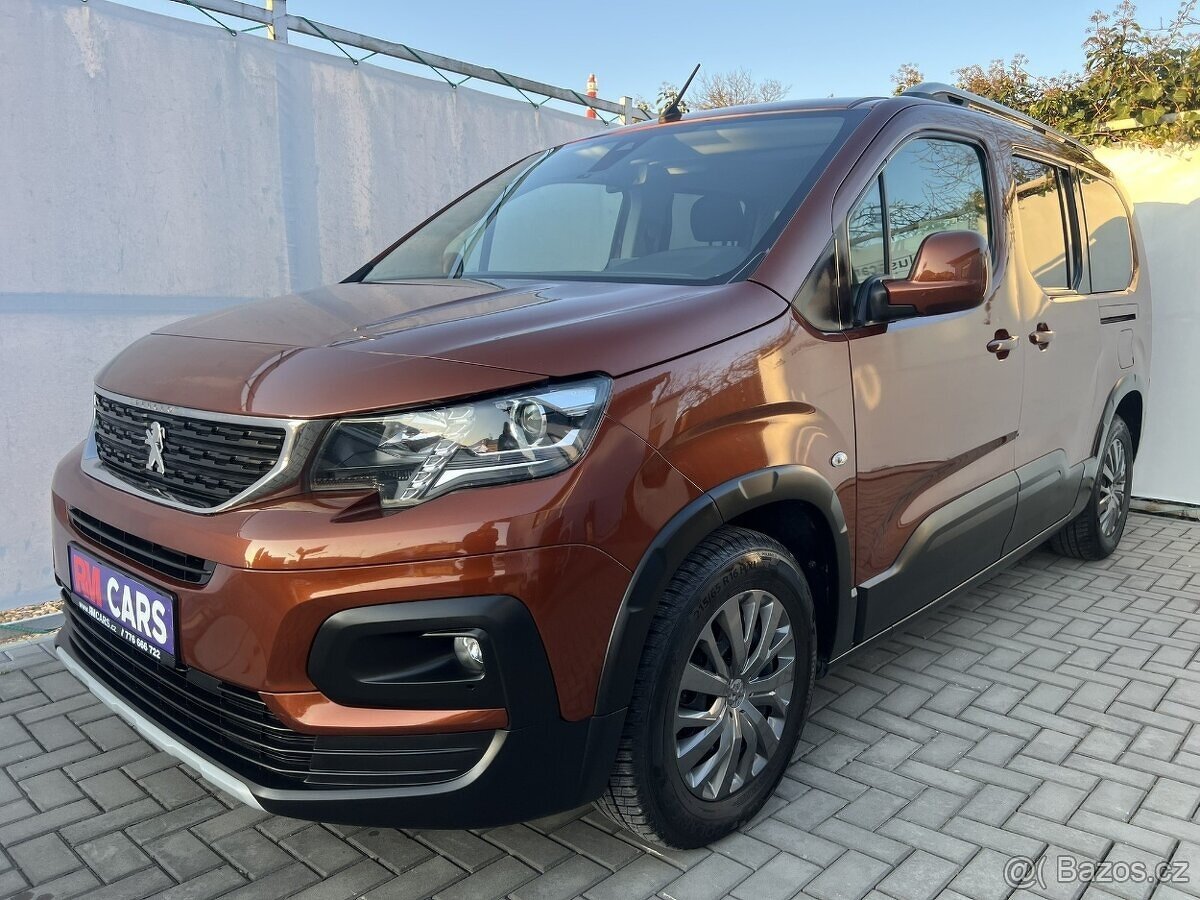 Peugeot Rifter, 1,5 HDi 96kW XL, ČR, DPH, 1.Maj.