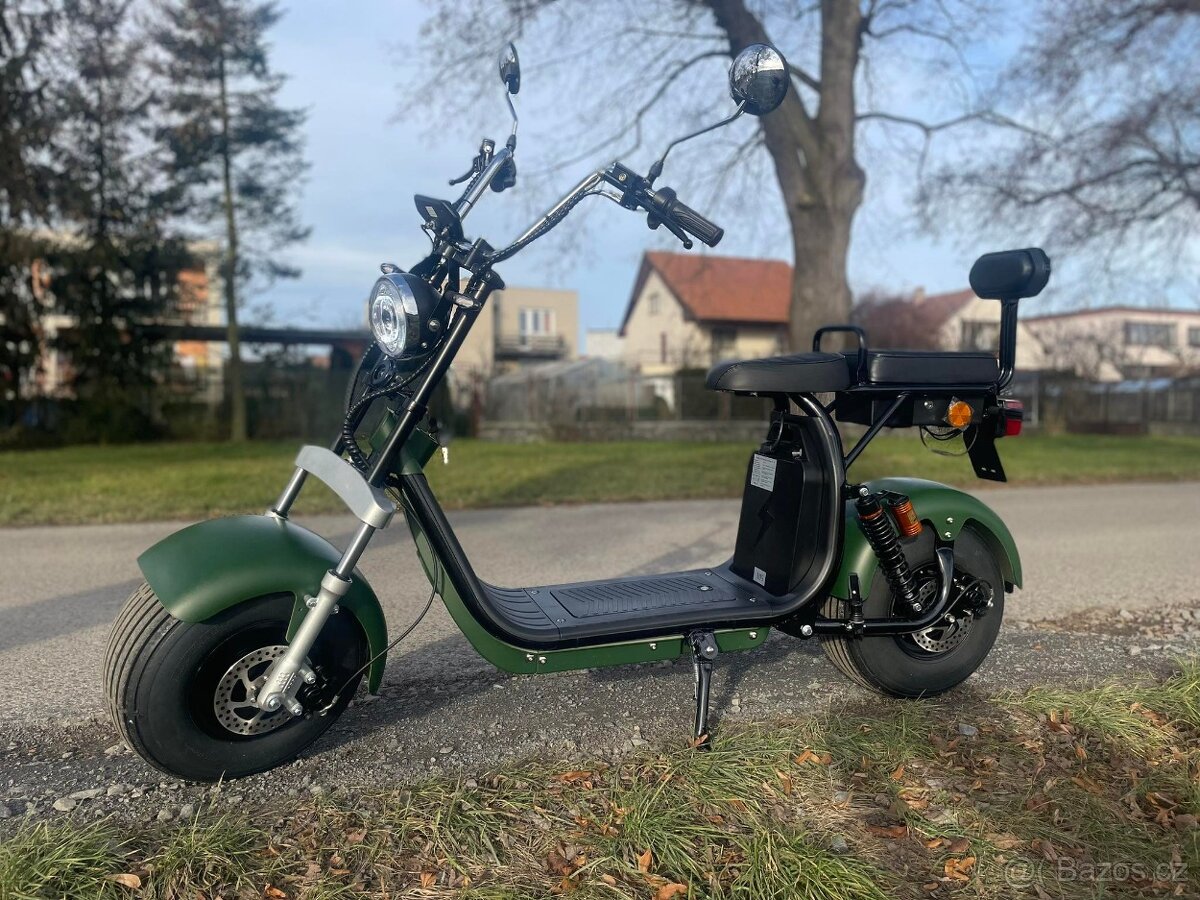 Elektrická Koloběžka 1200w/60v - záruka - Doprava možná