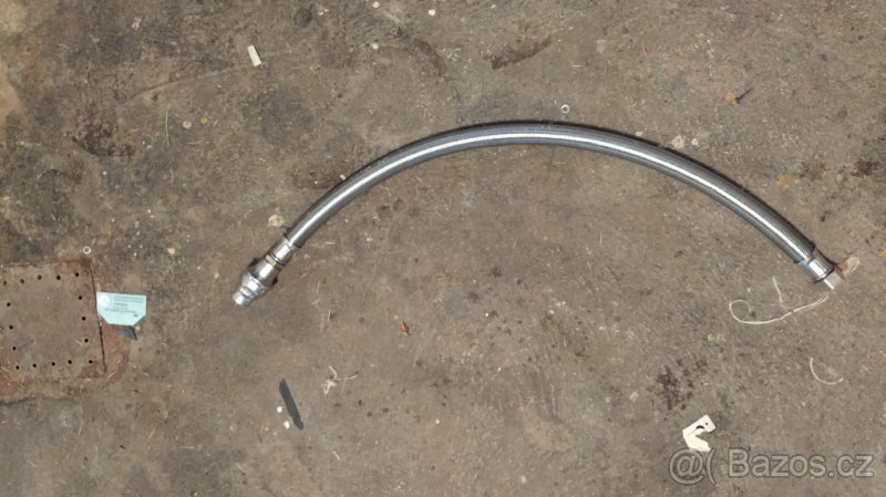 Nerez flexibilní hadice 3/4" se zpětnou klapkou, PN16