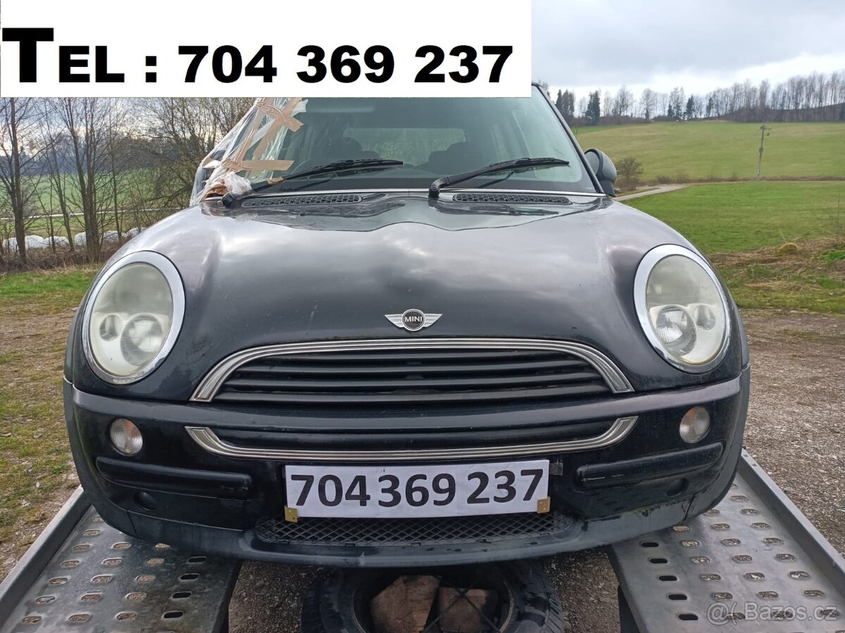 // Mini Cooper 1.6i, 85kw, 2003 // DÍLY