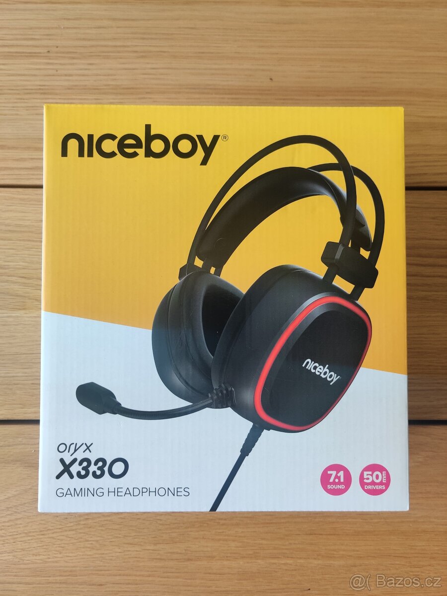 Sluchátka Niceboy Oryx X330