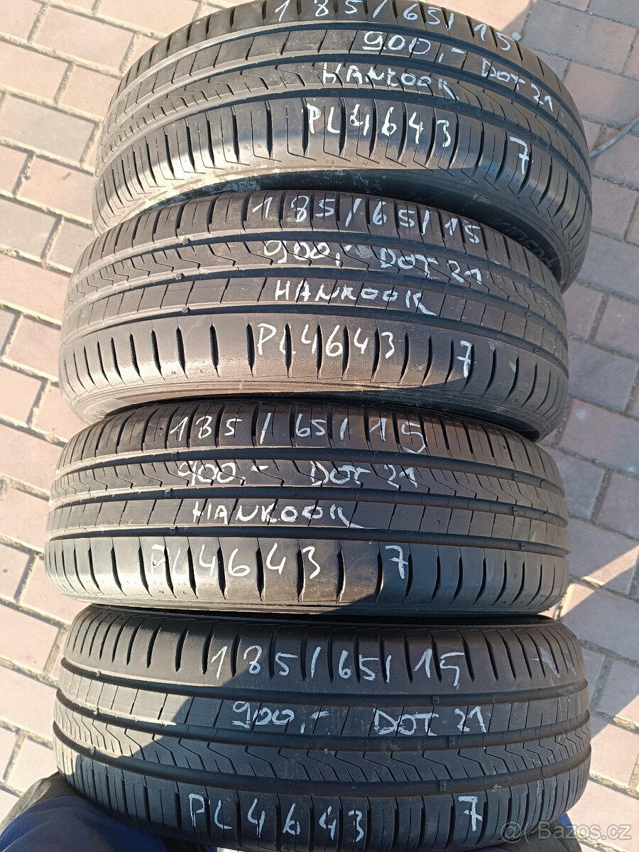 185/65/15 letní 18 kusů