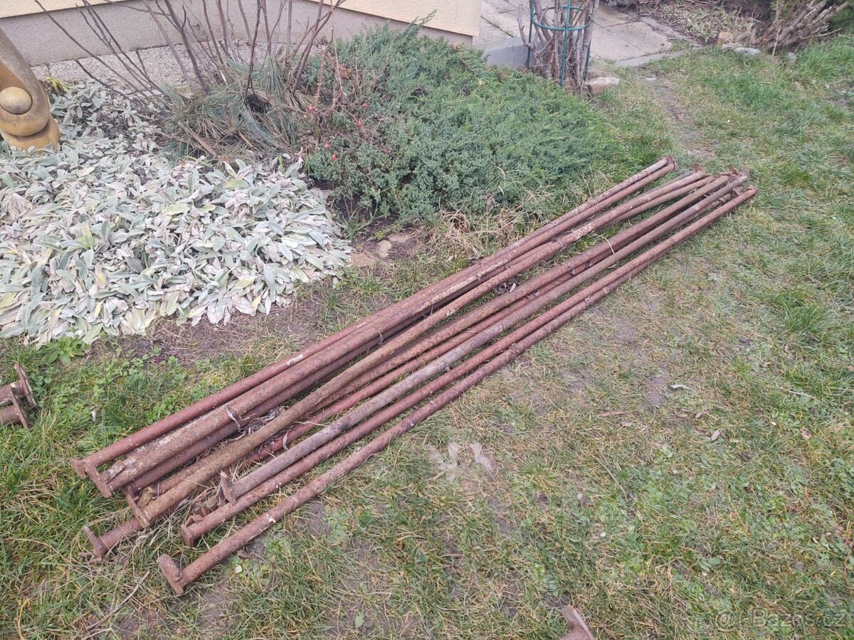 HAKI lešení díly (podélník, zábradlí, žebřík, koza)