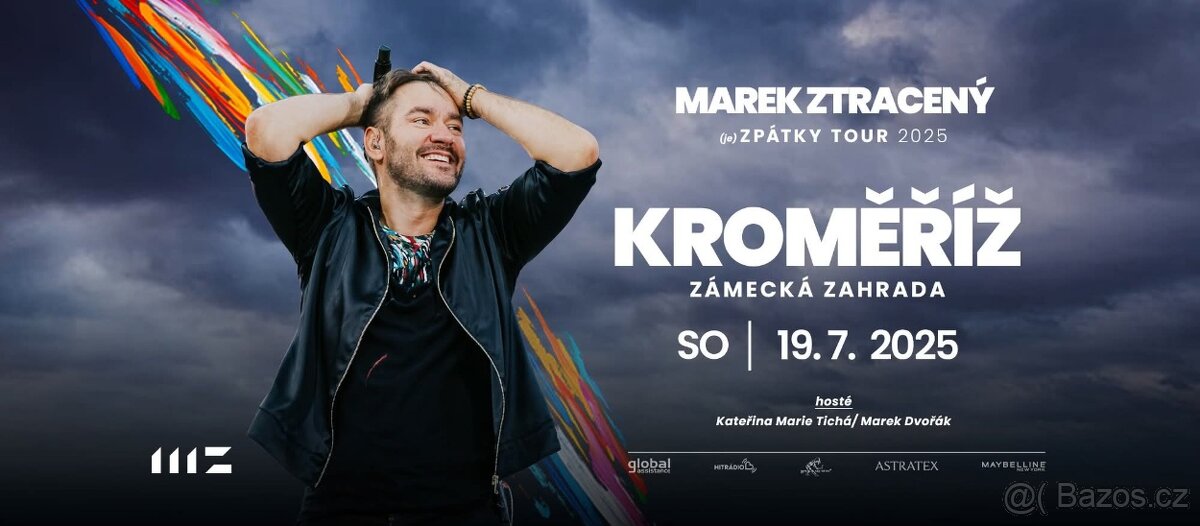 Marek Ztracený Zpátky Tour Kroměříž