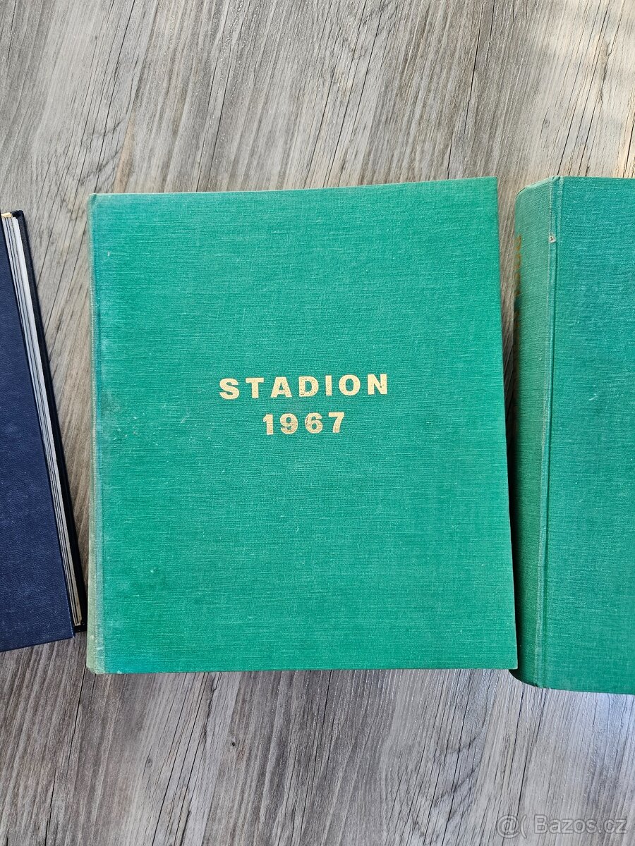 Časopisy stadion - vázané ročníky i jednotlivé díly