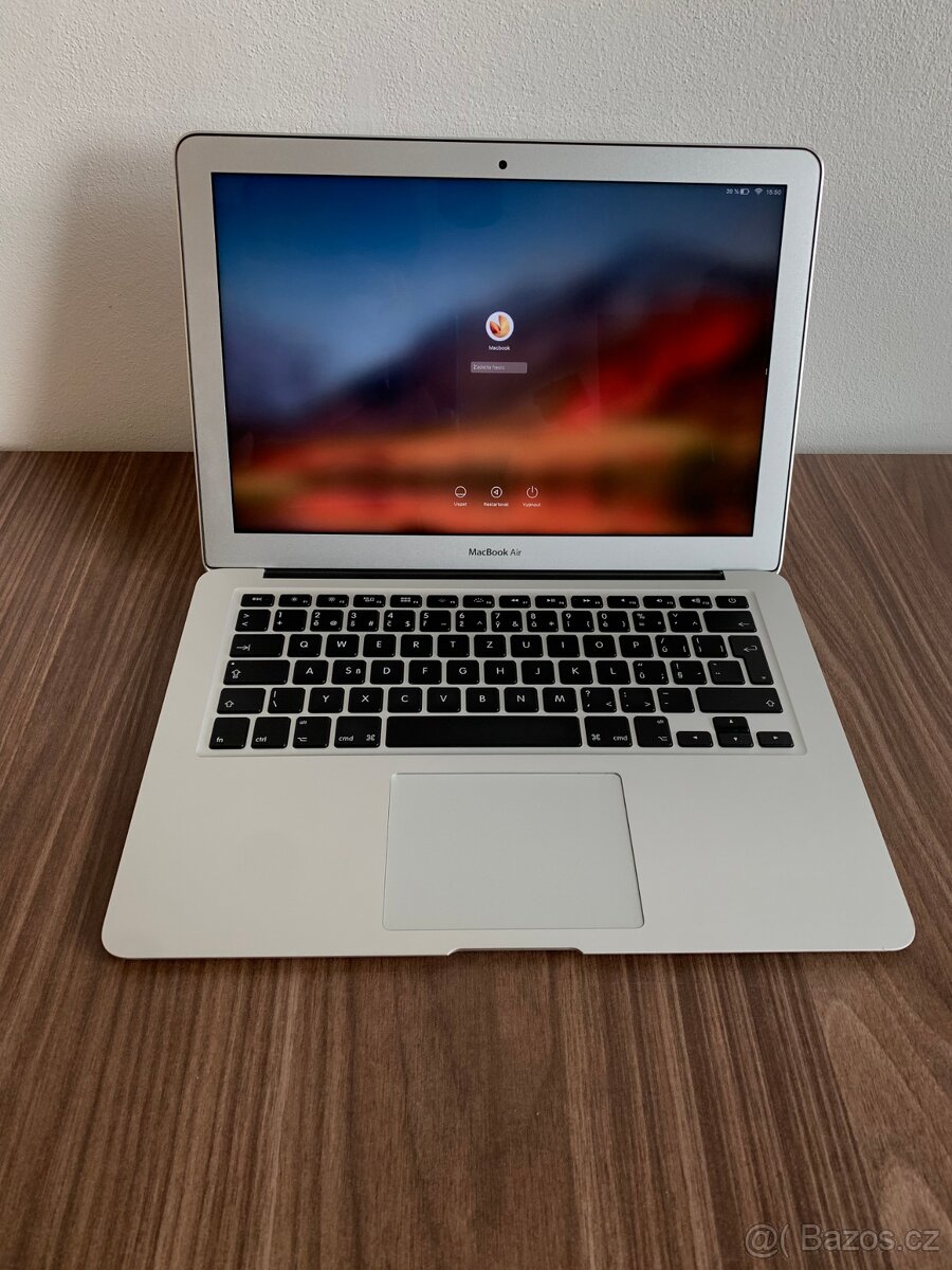 MacBook Air A1466, 2017, 8GB RAM, 128GB SSD, Intel i5
