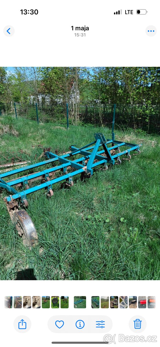 kultivátor 3 m