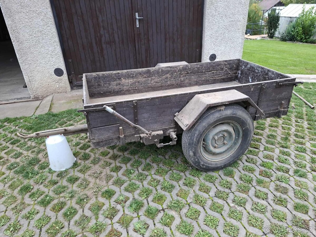 Kára, vozík, přívěsný vozík, vlek