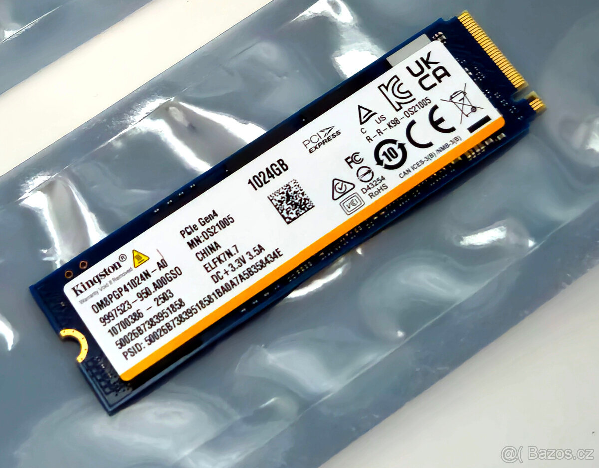 SSD Disky - NVMe Kingston 1TB